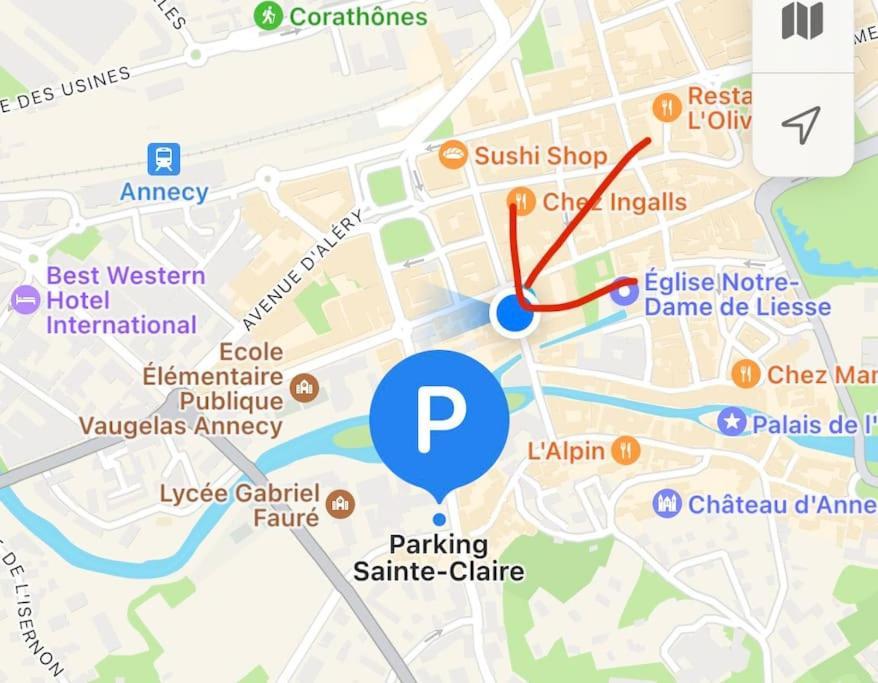 La Petite Venise Des Alpes, Ultra Centre 1 A 5 Pers Apartman Annecy Kültér fotó